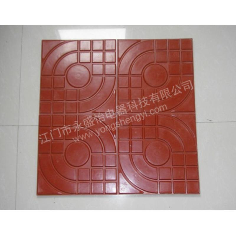 SMC molded fiberglass floor tiles